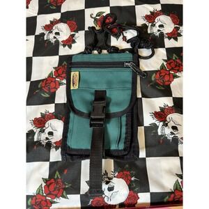 Stansport Green Nylon Neck Pouch Travel Wallet ID Holder 5x8